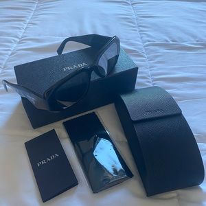 Prada 17WS Mirrored Sunglasses